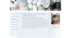 Desktop Screenshot of insist.ch